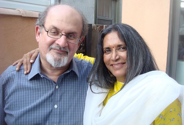 Deepa Mehta and Salman Rushdie