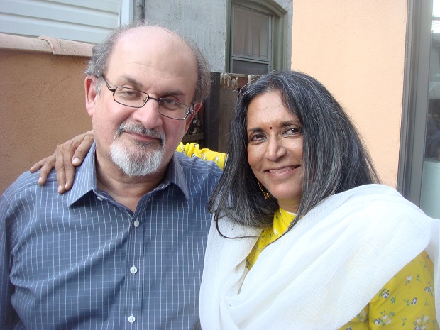 Deepa Mehta and Salman Rushdie