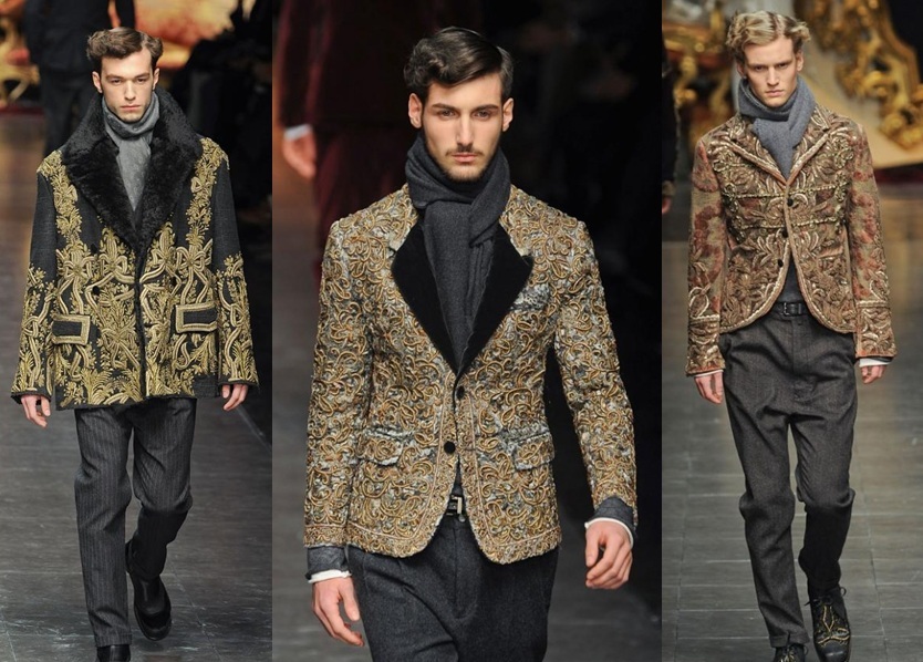 Dolce and Gabbana Milan Winter Fashion Week
